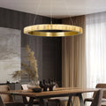 Alabaster Avalon Halo Chandelier