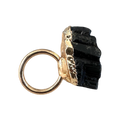 Black Tourmaline Napkin Rings (Set of 2)