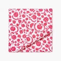 Red Chinoiserie Crib Quilted Blanket