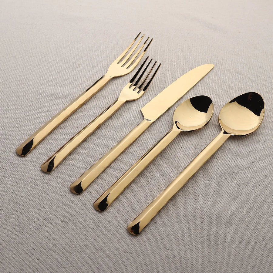 Ariella PVD Flatware — 5-Piece Set