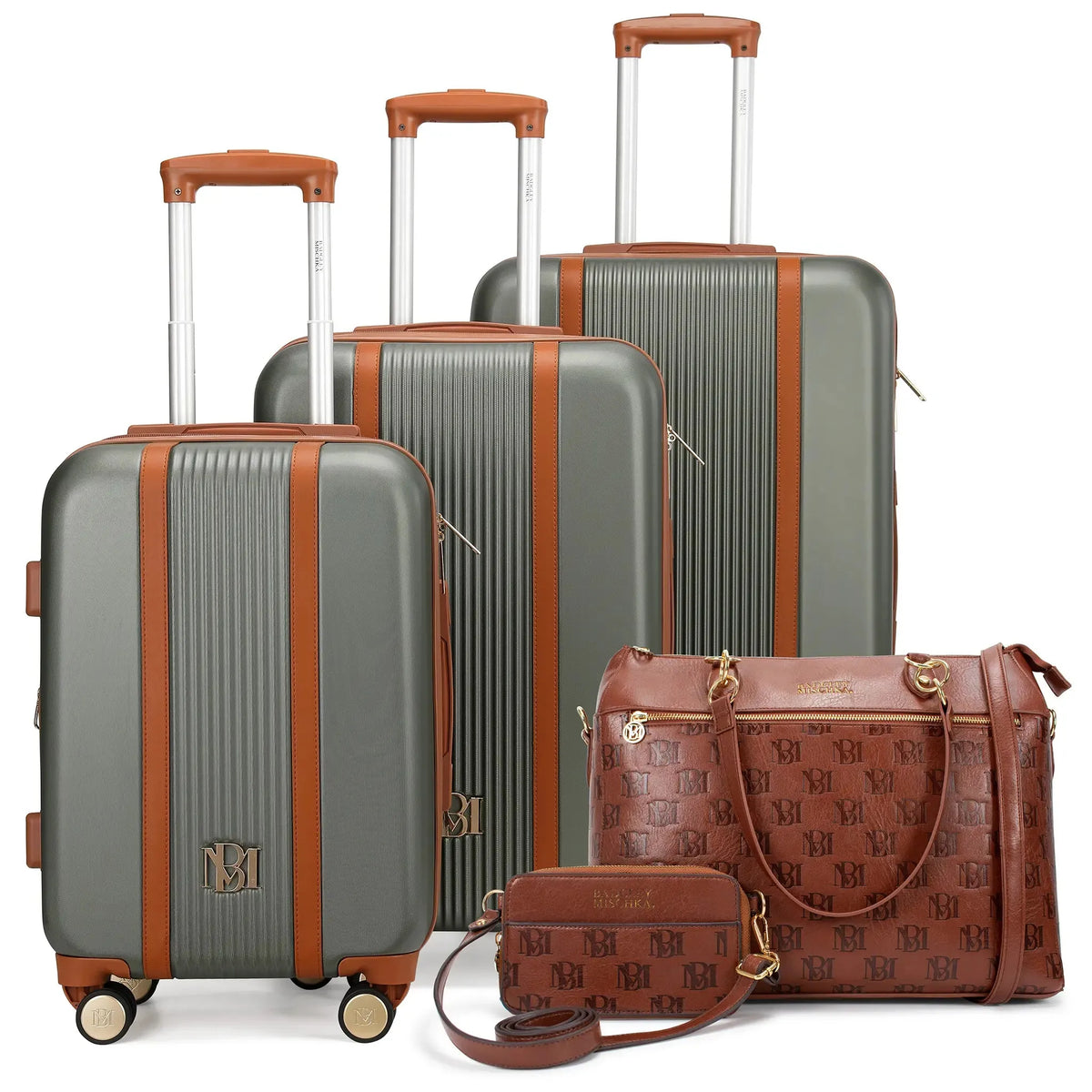 Aurelia Trunk Travel Set — Luggage, Weekender & Belt Bag