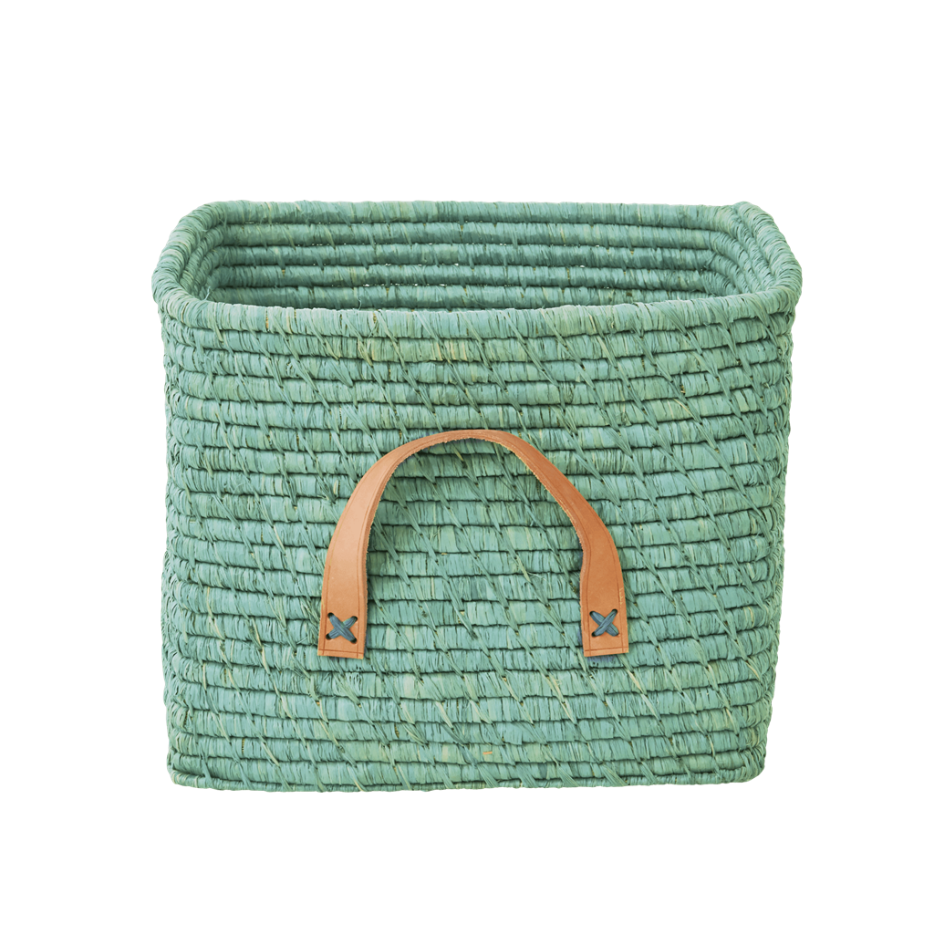 Menta Square Raffia Basket