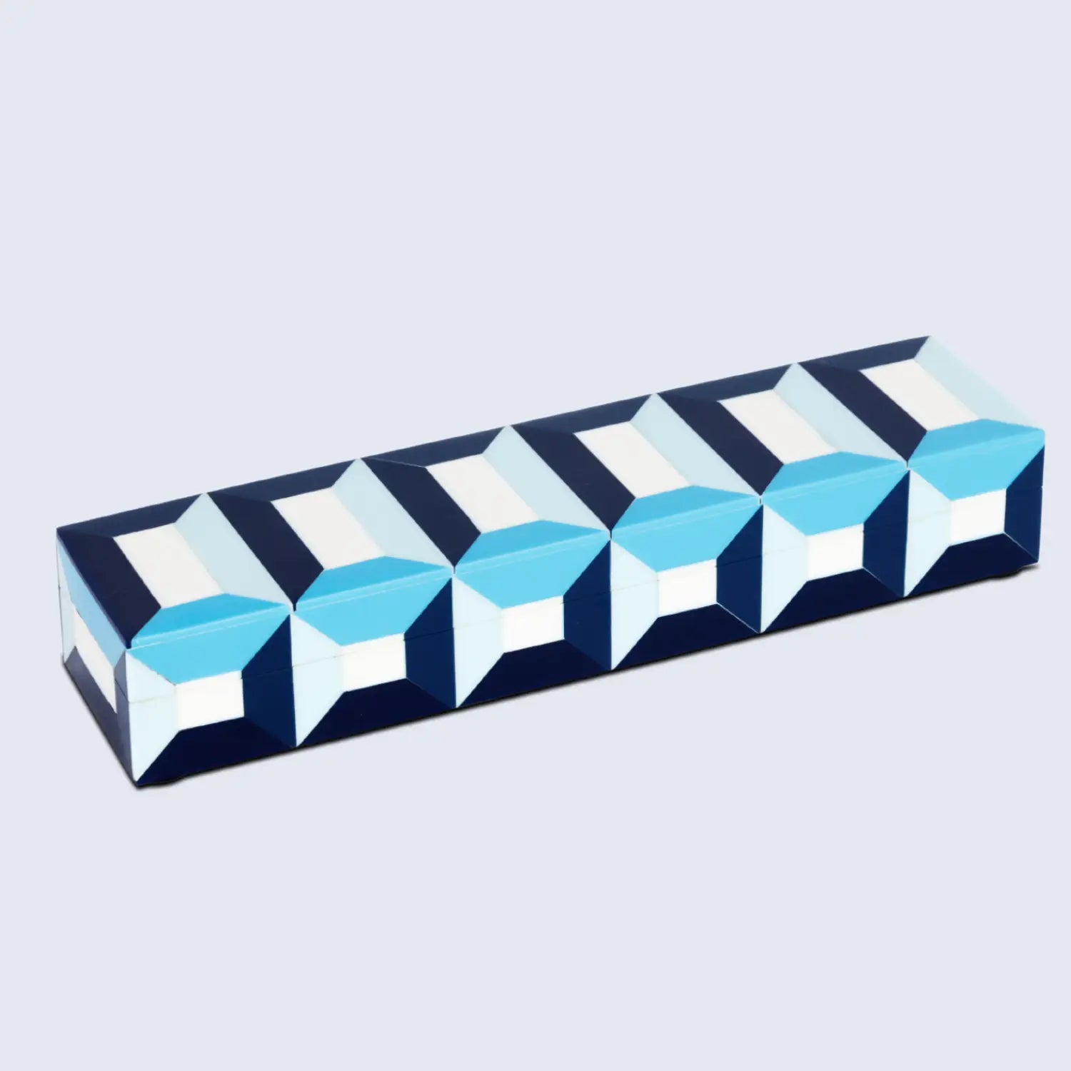 Blue Resin Inlay Decorative Storage Box – Patisserie Modern Collection