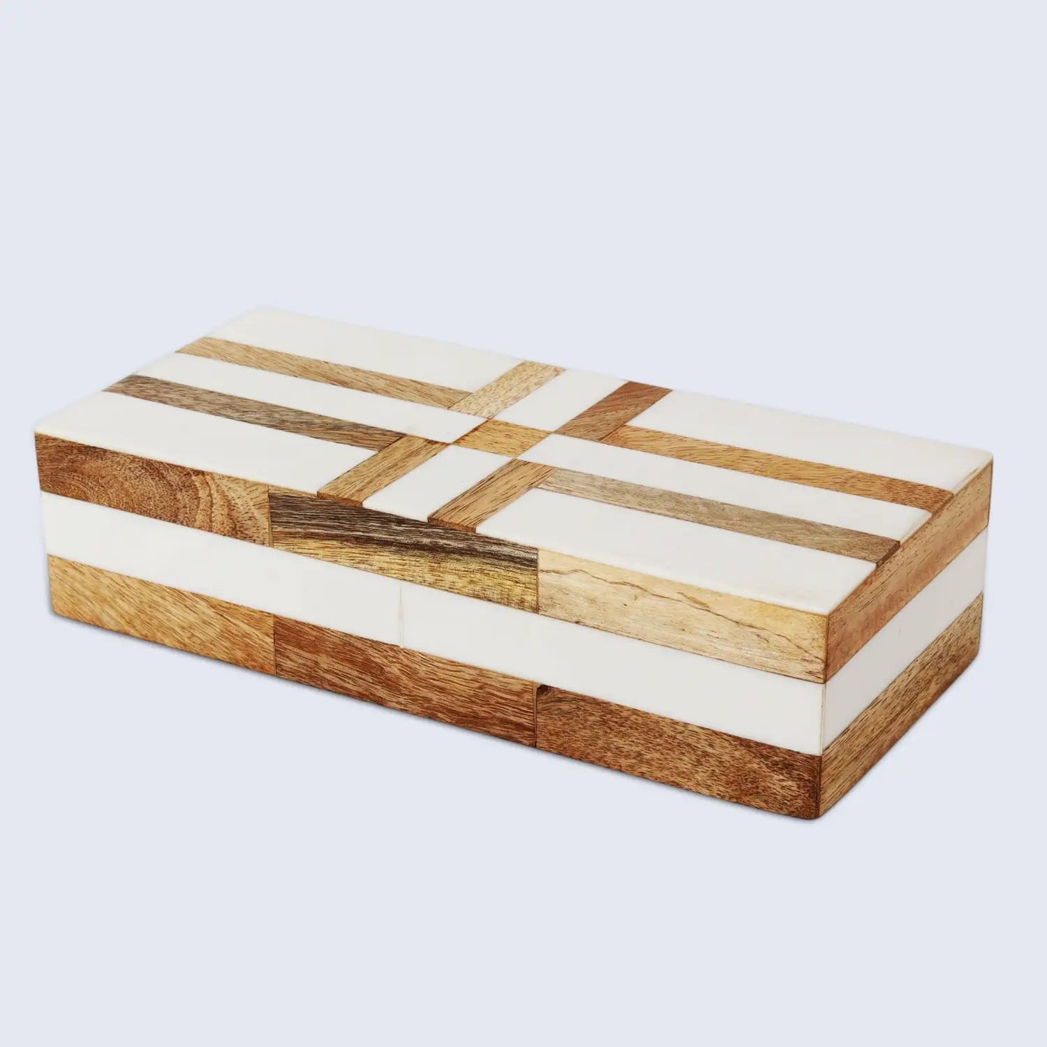 Patisserie Delight Resin & Wood Inlay Decorative Storage Box - 7 Sizes