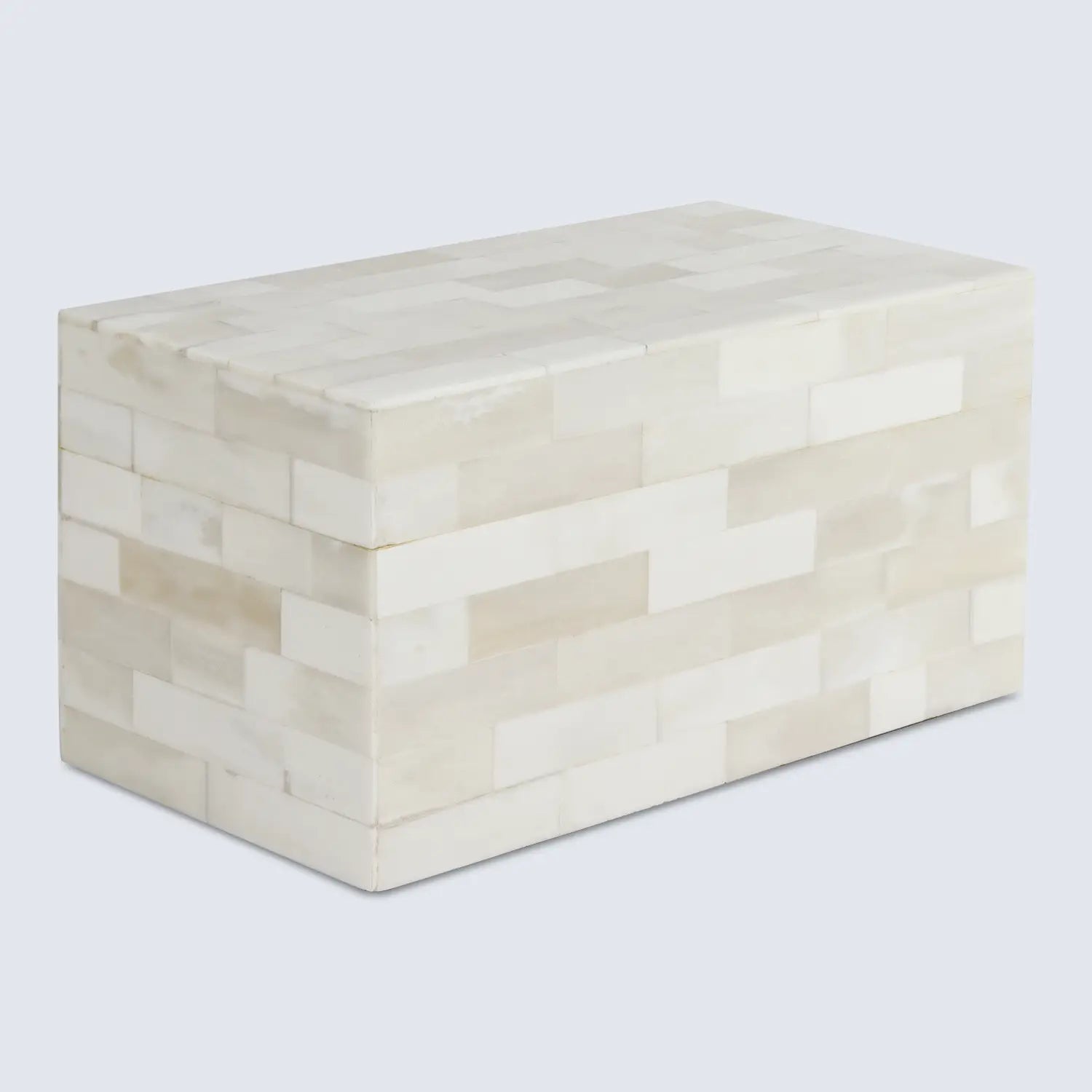 Decorative Box White Bone Inlay Collection White 8 Sizes