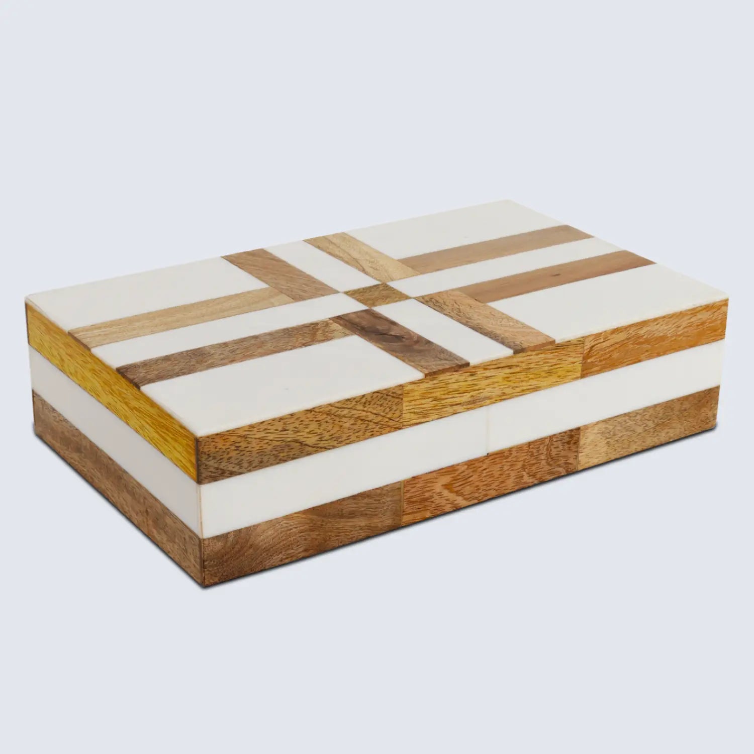 Patisserie Delight Resin & Wood Inlay Decorative Storage Box - 7 Sizes