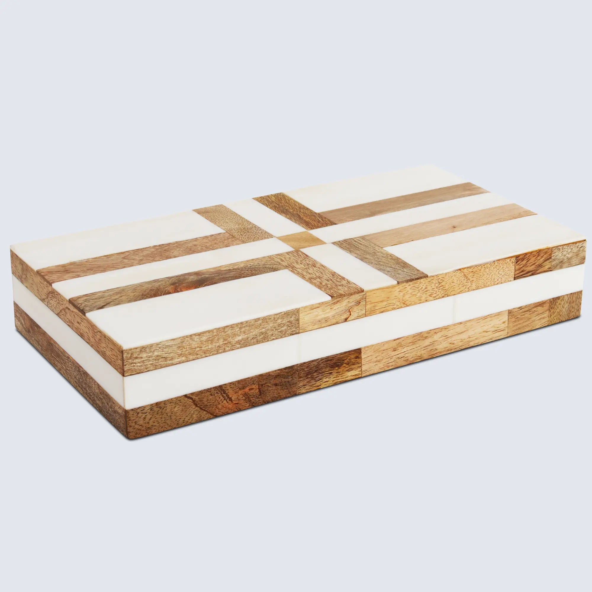 Patisserie Delight Resin & Wood Inlay Decorative Storage Box - 7 Sizes