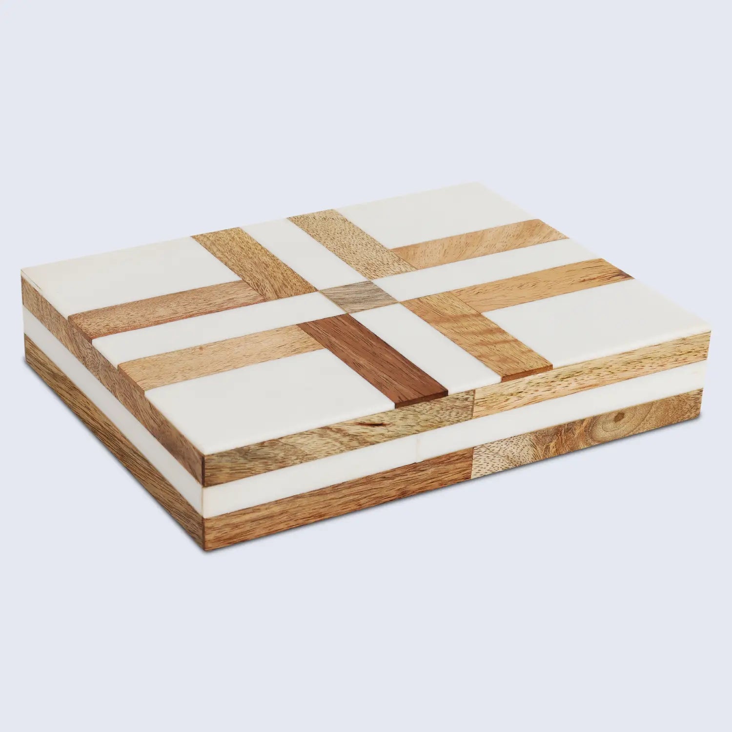 Patisserie Delight Resin & Wood Inlay Decorative Storage Box - 7 Sizes
