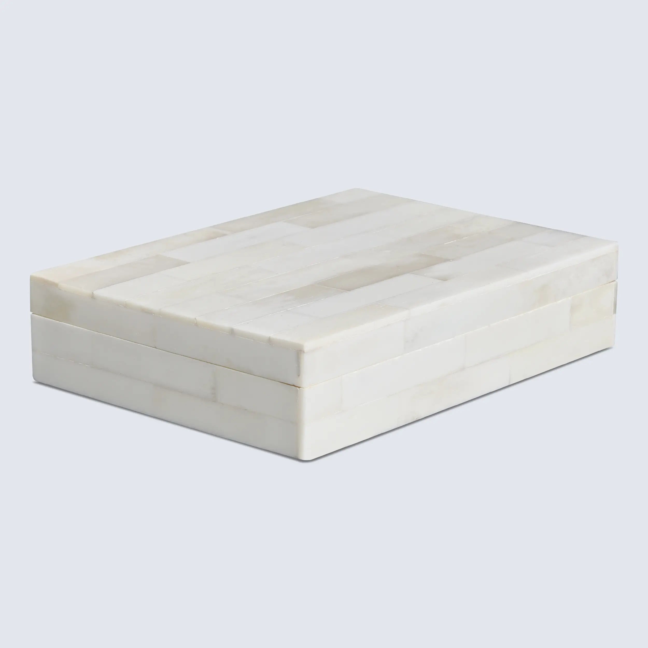 Decorative Box White Bone Inlay Collection White 8 Sizes