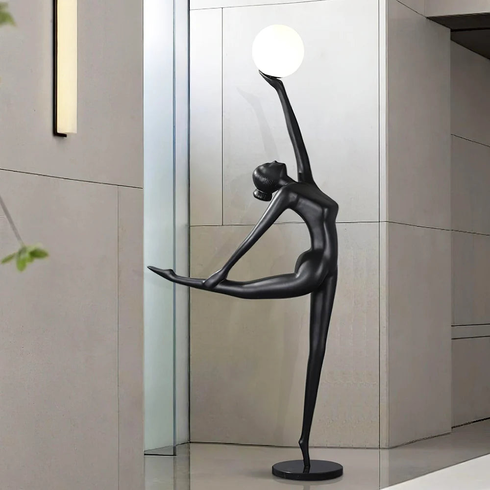 Ballerina Statue Characters Floor Lamp