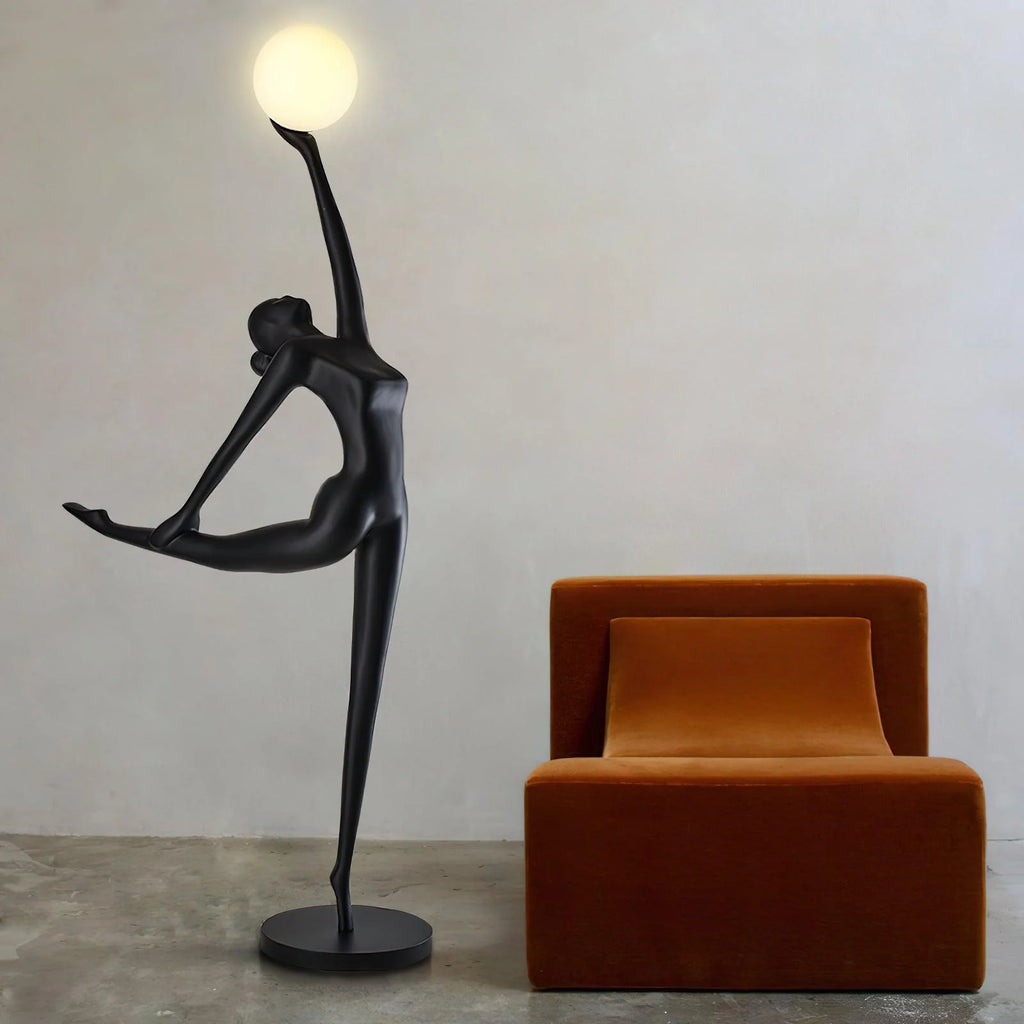 Ballerina Statue Characters Floor Lamp