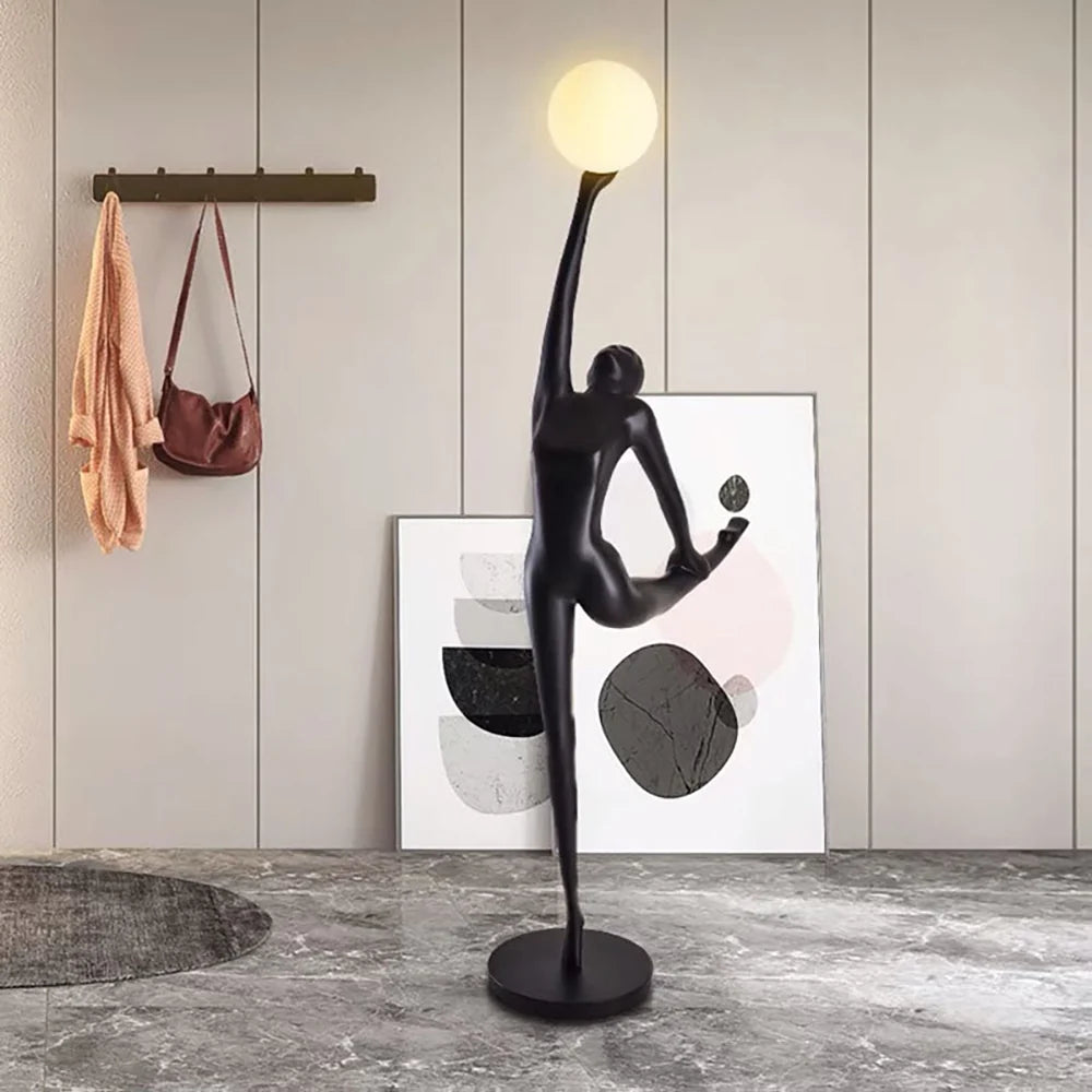 Ballerina Statue Characters Floor Lamp