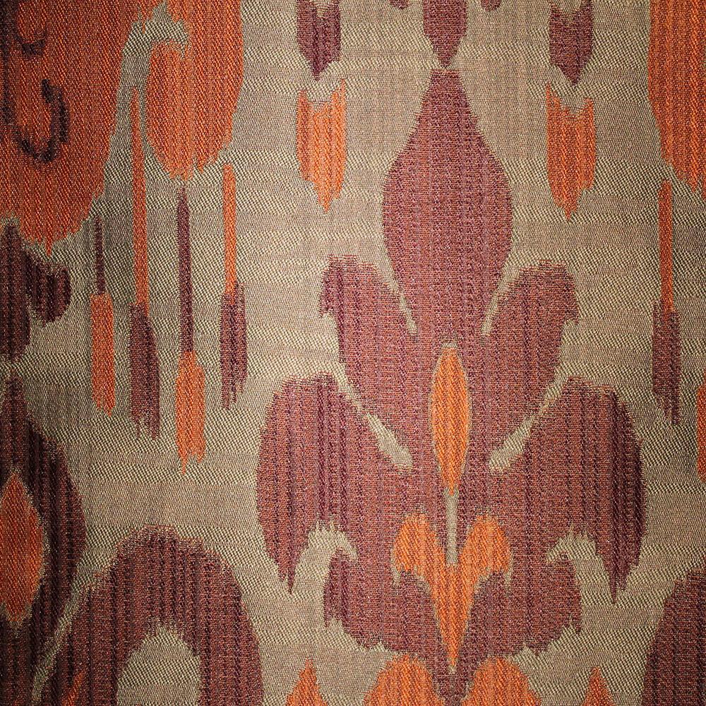 SUTRA - JACQUARD IKAT DESIGNER PATTERN DRAPERY AND WINDOW CURTAIN BY THE YARD
