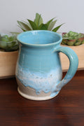 Ocean Mugs- Made to order- Ceramic Mugs with Coastal Glaze