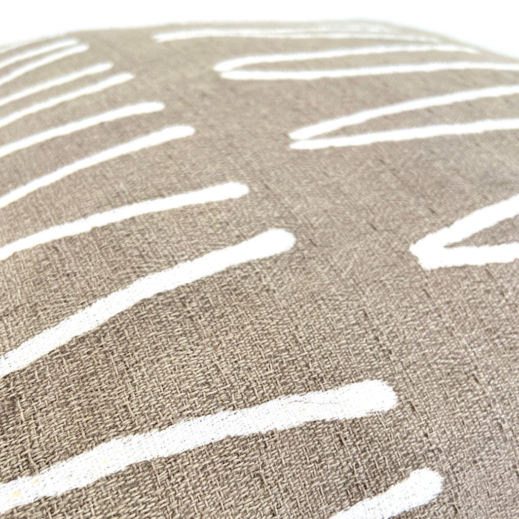 Sadza Circles Pillow - Savanna Beige Cover