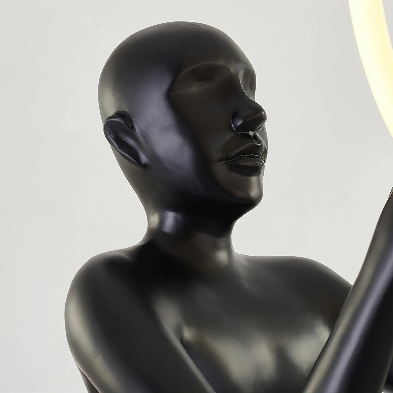 Bella Sitting Sculpture Floor Lamp