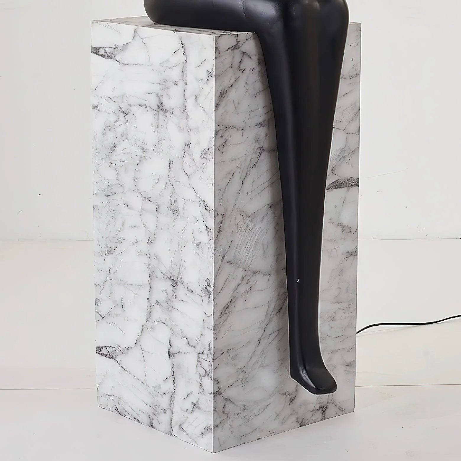 Bella Sitting Sculpture Floor Lamp