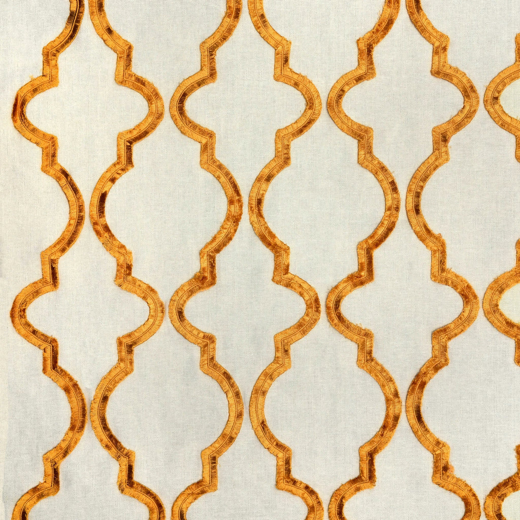 BELLA - CREWEL EMBROIDERY FABRIC, PERFECT FOR CURTAINS and DRAPERIES