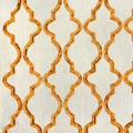 BELLA - CREWEL EMBROIDERY FABRIC, PERFECT FOR CURTAINS and DRAPERIES
