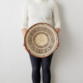 Binga Patterned Brown & Natural Wall Art