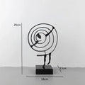 Black Matte Cube Sculpture