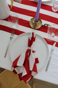 Red Stripe Napkins