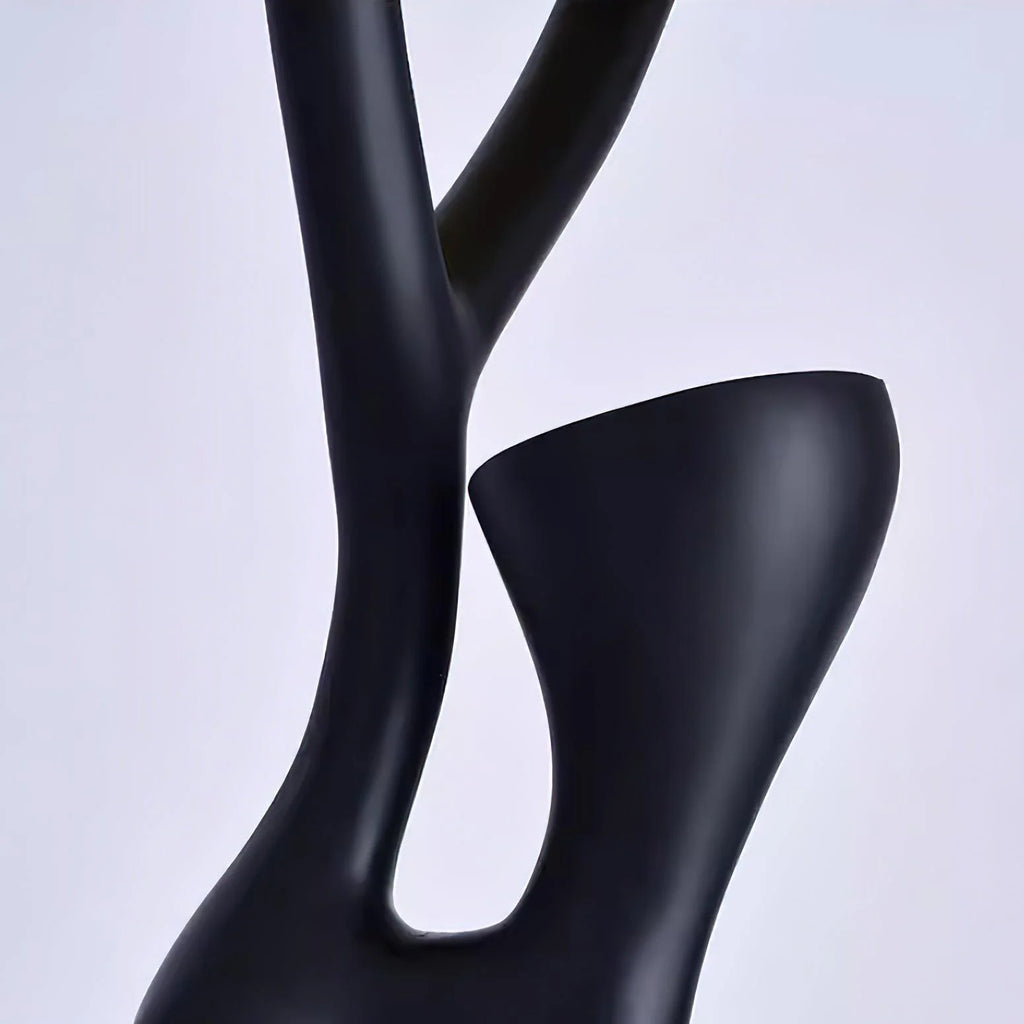Blonski Black Statue Floor Lamp