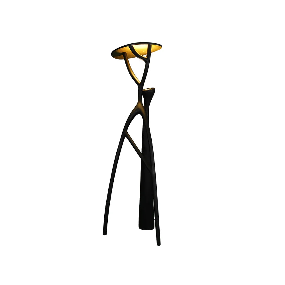 Blonski Black Statue Floor Lamp