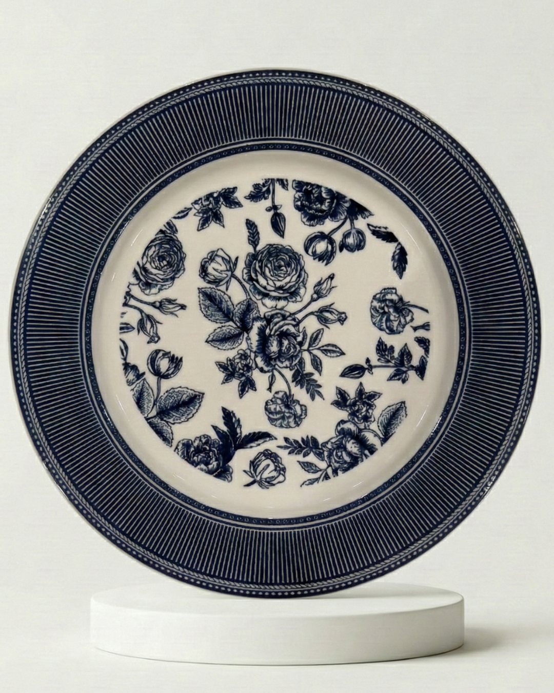 The Independence Blue Dinner Plates | set of 4