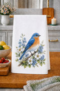 Blue Bird Kitchen Towel