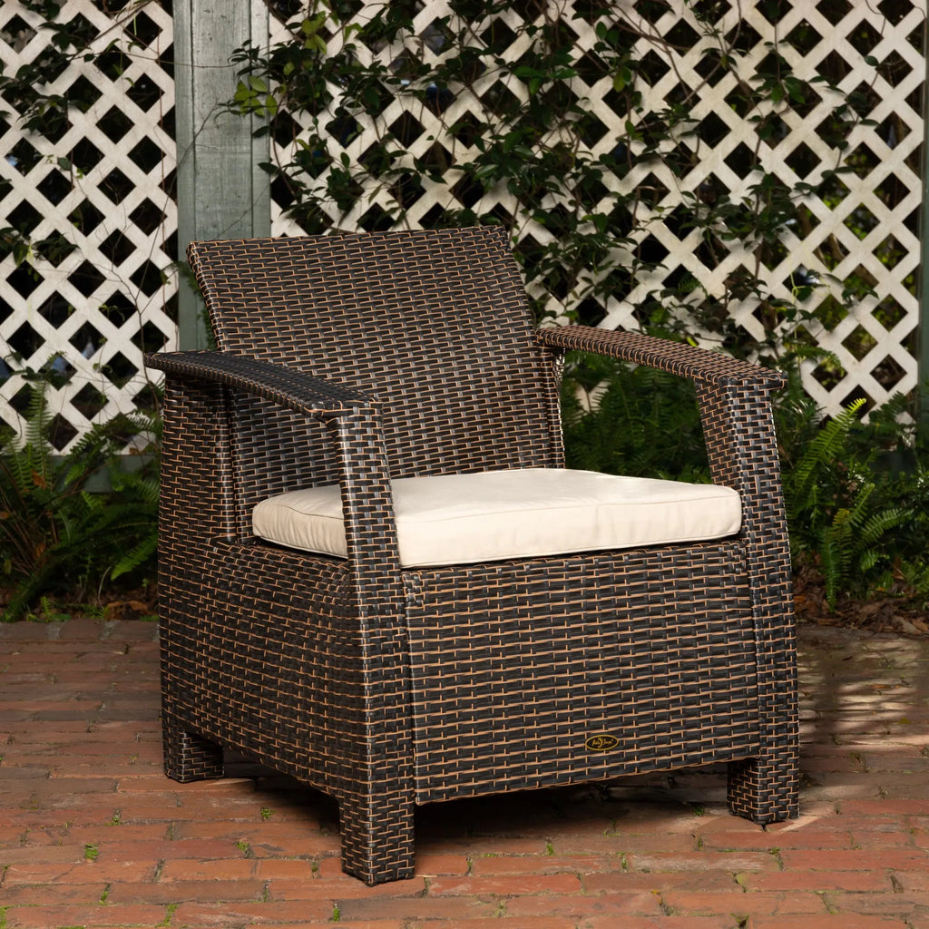 Bondi Deluxe Outdoor Wicker Armchair