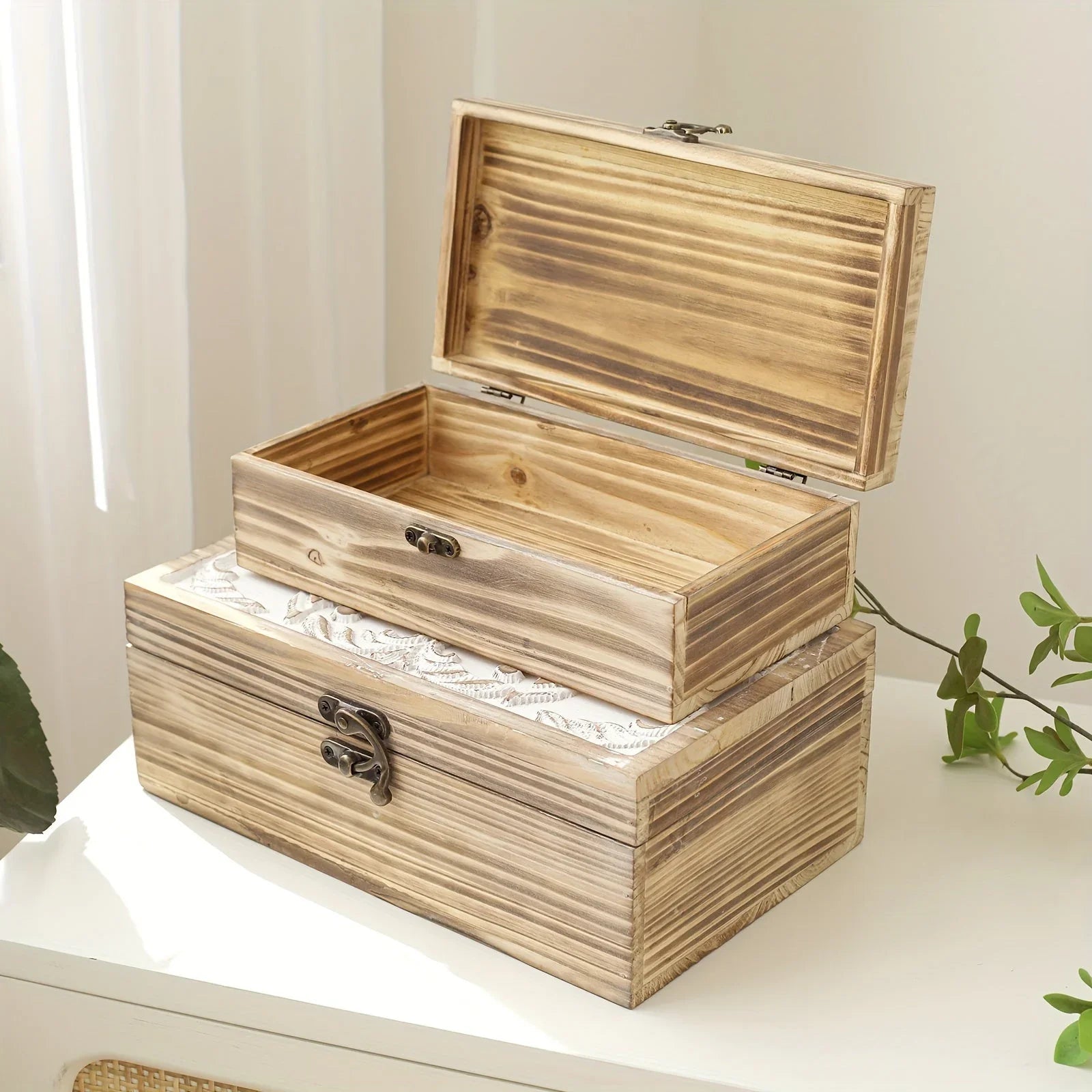 Boxes - Decorative Wooden Set