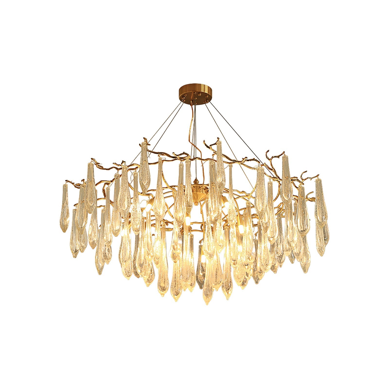 Branchs Brass Chandelier