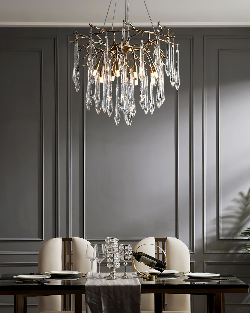 Branchs Brass Chandelier
