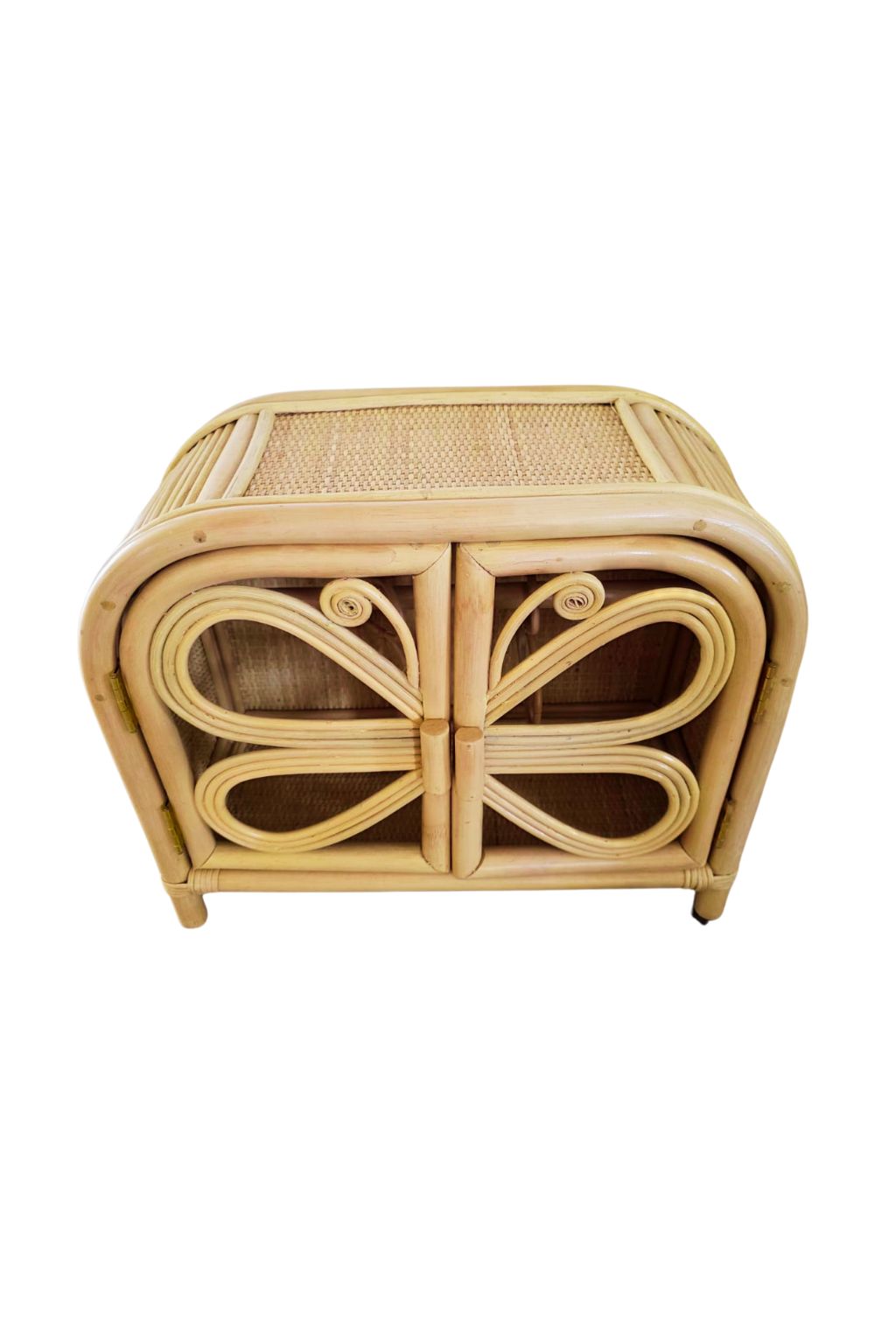 Rattan Doll Wardrobe