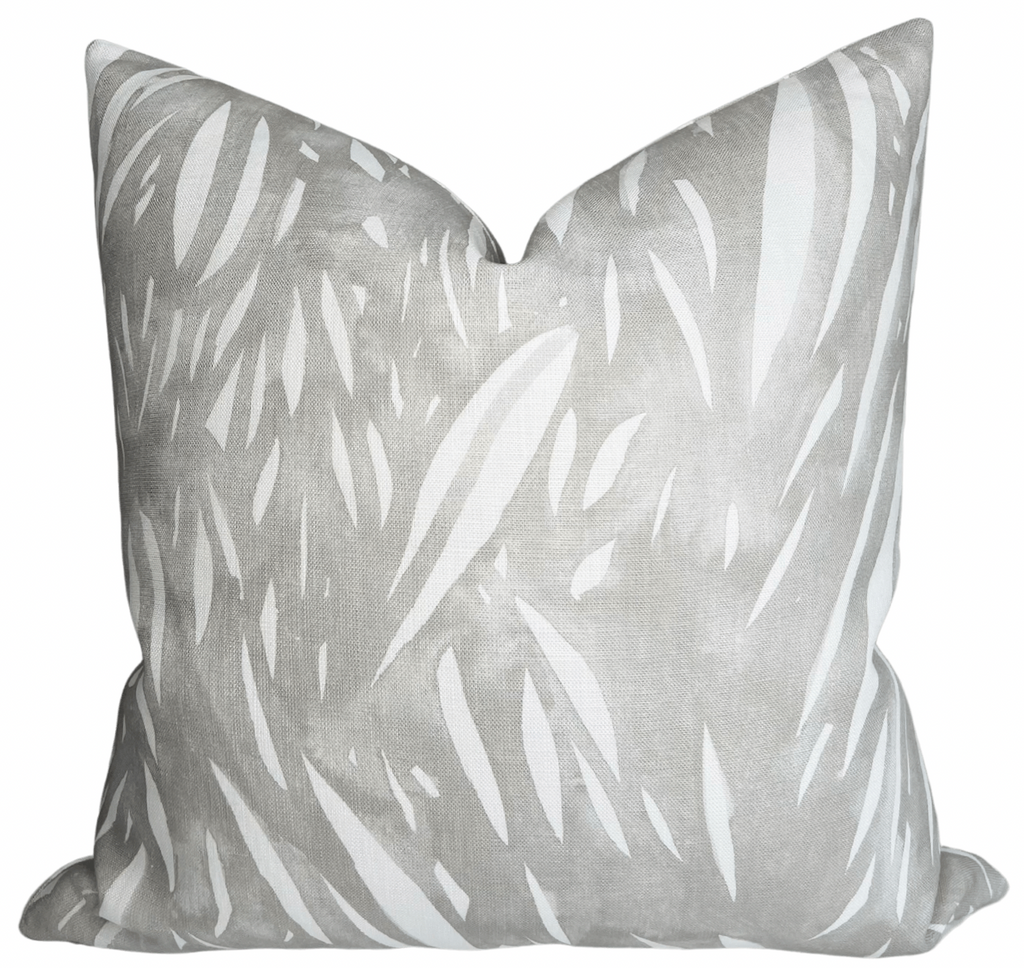 Windswept Pillow Cover in Grey