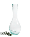 Divers Recycled Glass Tall Bottle Carafe