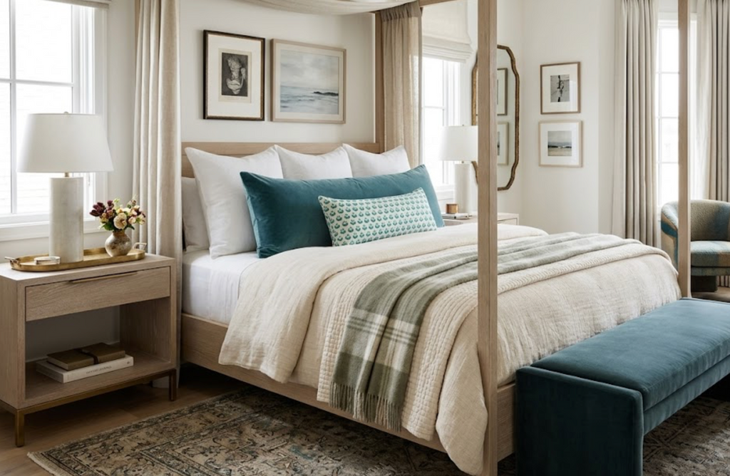 Cadiz Pillow Cover in Green, Walter G Textiles