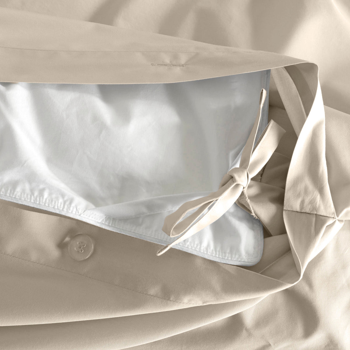 Solid Cotton Comforter Set with Matching Shams