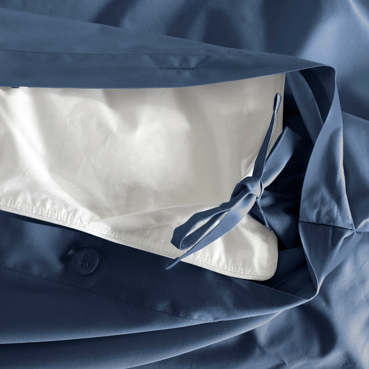 Solid Cotton Comforter Set with Matching Shams