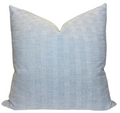 Chelsea Square Pillow Cover in Blue Haven, Indoor Outdoor Pillow - Rose Tarlow for Perennials