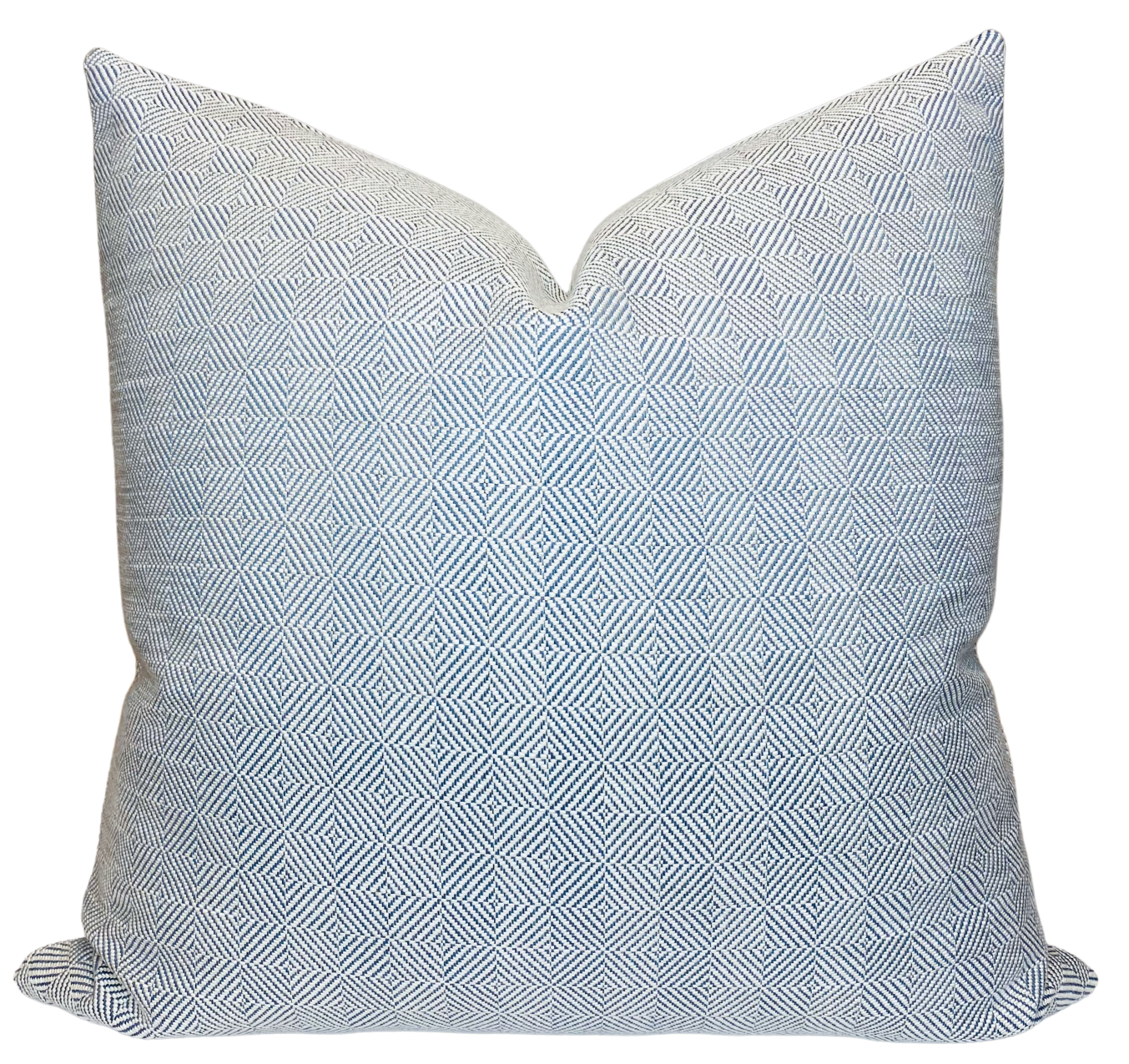 Chelsea Square Pillow Cover in Blue Haven, Indoor Outdoor Pillow - Rose Tarlow for Perennials