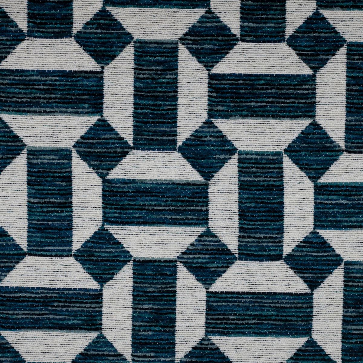 Click Geometric Chenille Jacquard Fabric