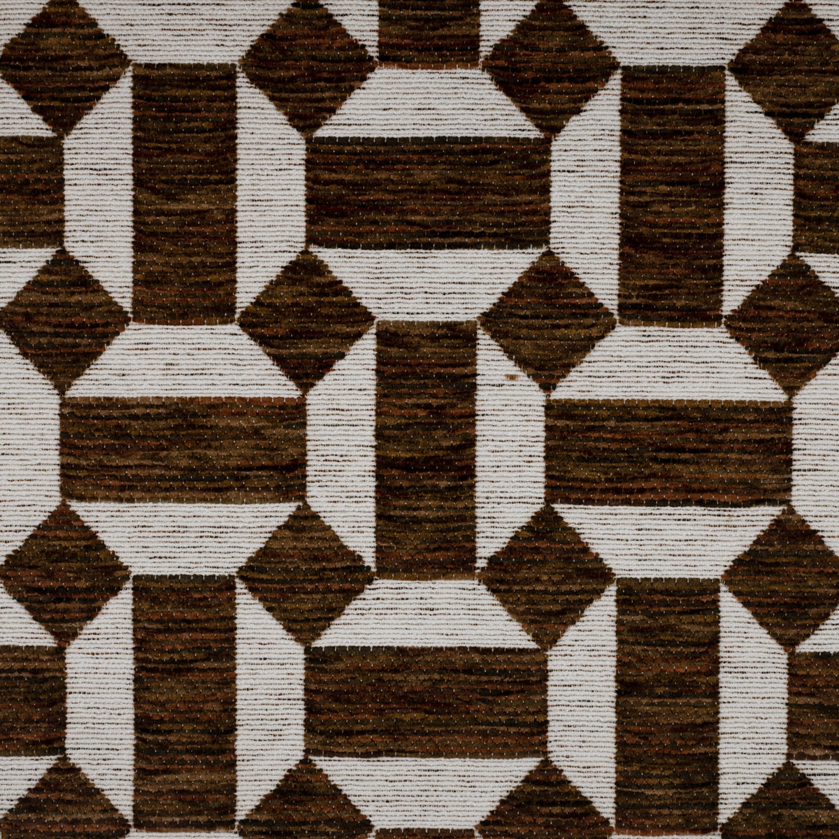 Click Geometric Chenille Jacquard Fabric