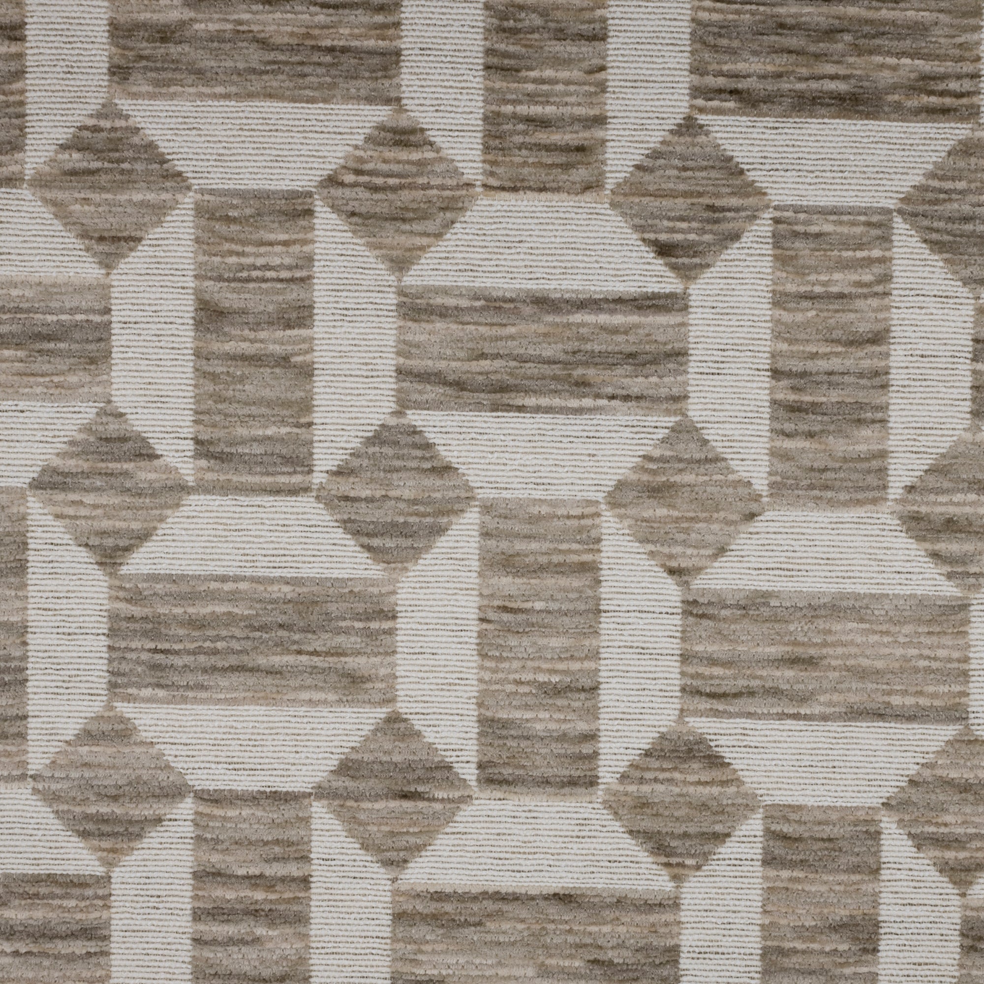 CLICK - CHENILLE JACQUARD GEOMETRIC PATTERN UPHOLSTERY FABRIC BY THE YARD