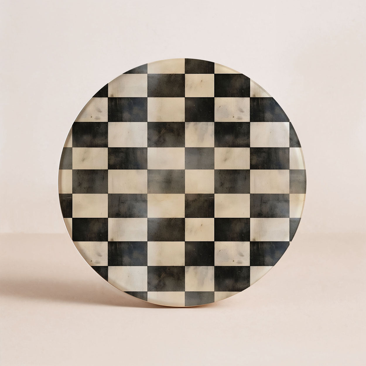 Courtly Check Ceramic Coasters