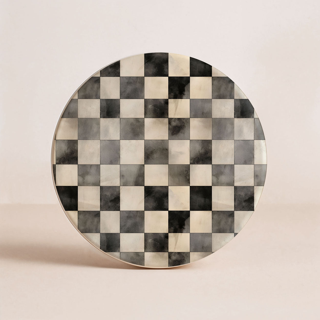 Courtly Check Ceramic Coasters
