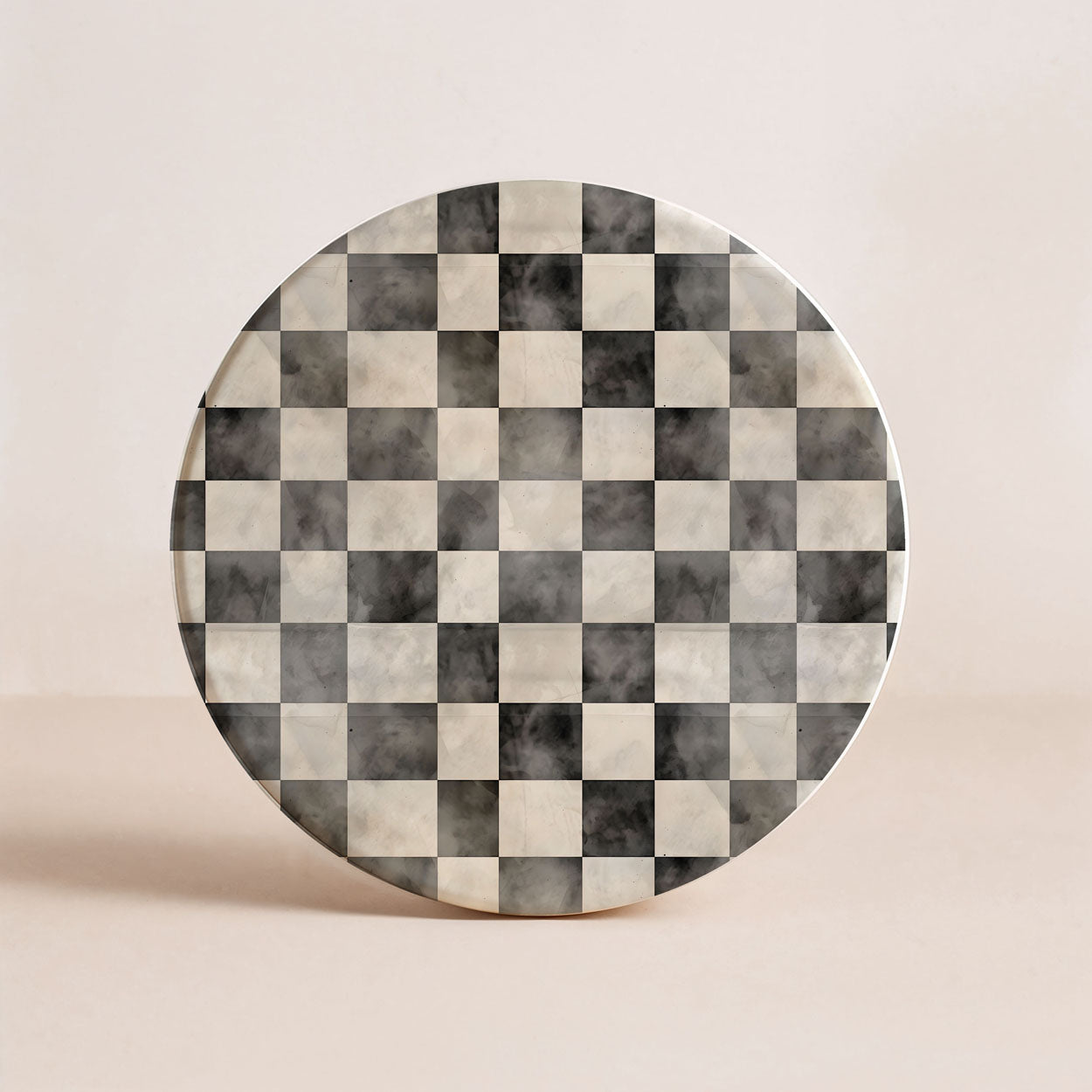 Courtly Check Ceramic Coasters