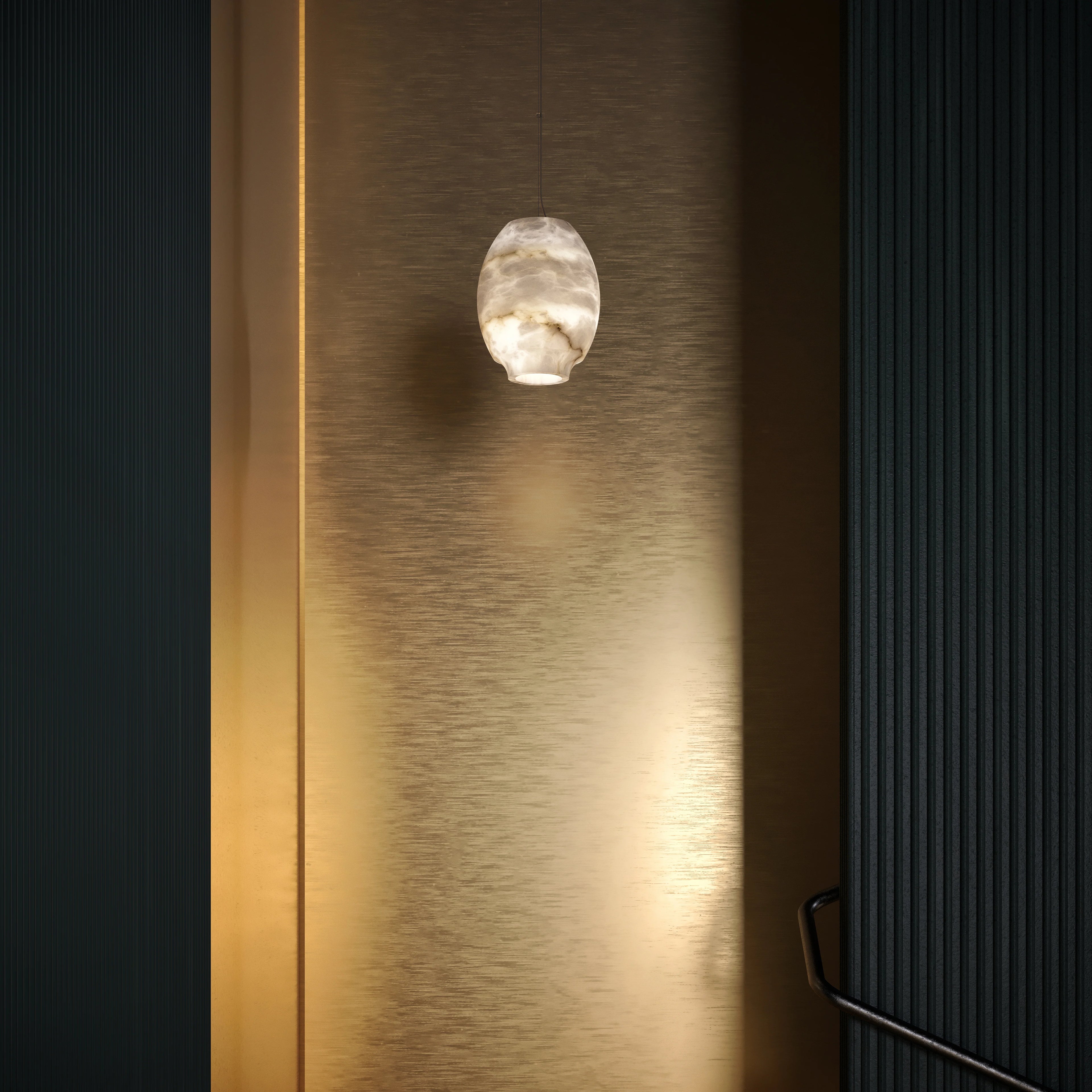 Camille Alabaster Chandelier