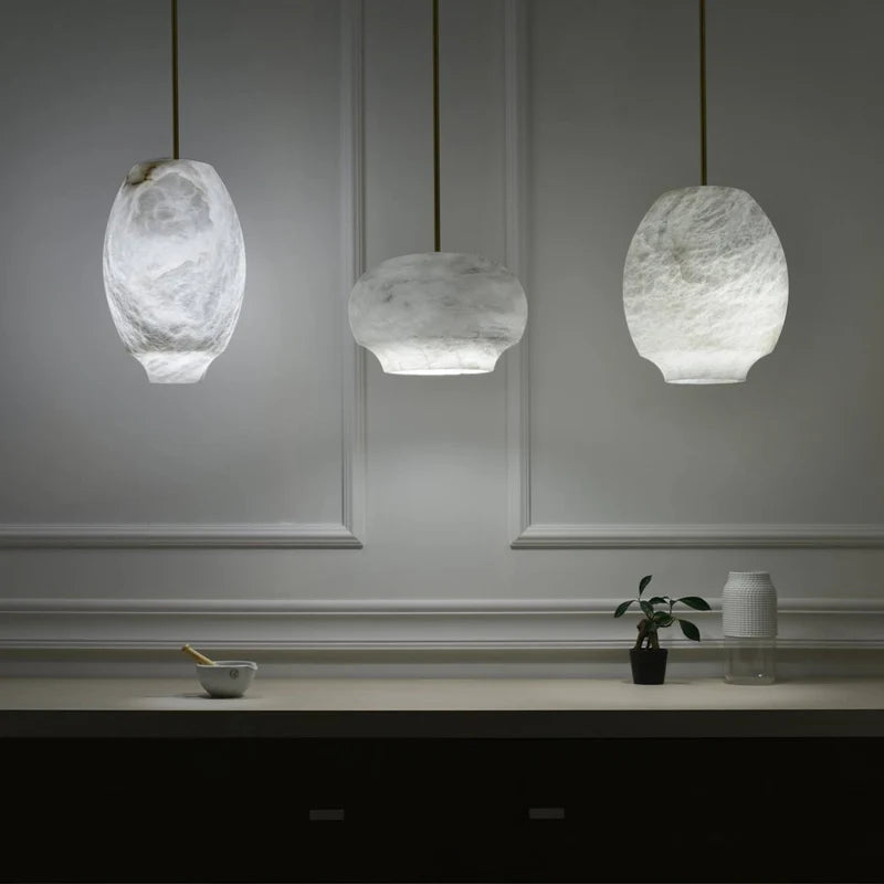 Camille Alabaster Chandelier